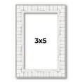 thumbnail image 1 of 3x5 In Frame White Real Wood Picture Frame Width 0.75 inches | Interior Frame Depth 0.5 inches |, 1 of 8