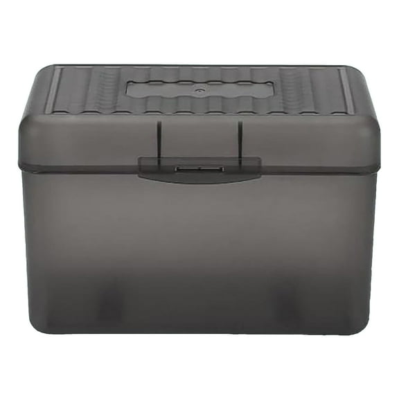 3x5 Index Card Holder - Waterproof, Holds 250 Cards, Translucent Storage Box