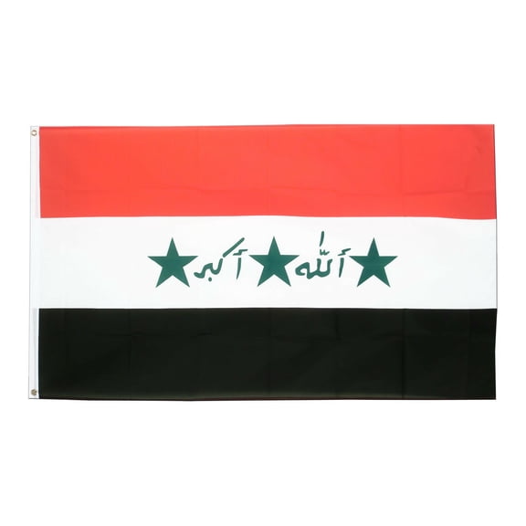 3x5 Iraq 2004-2008 Middle East Arabic Flag 3'x5' Banner Brass Grommets