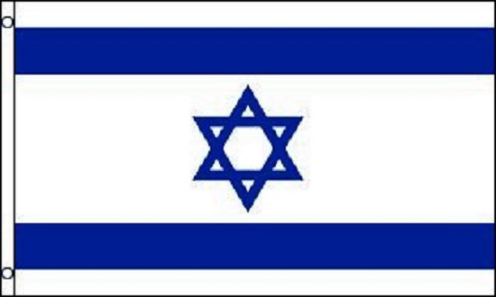 RFCO 3x5 Foot Israel Israeli Flag – Nylon, Indoor/Outdoor, National Country Banner