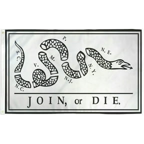 3x5 Join or Die Don't Tread on Me Polyester Flag