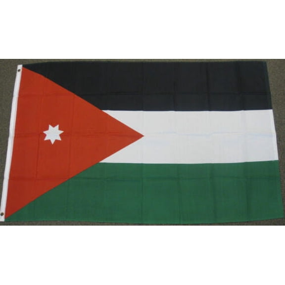 3x5 Jordan Country Flag 3'x5' House Banner Grommets USA Seller 100D