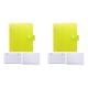 3x5 Lined Index Cards with Ring Binder Holder and Dividers,100 Ruled Cards(2pcs)