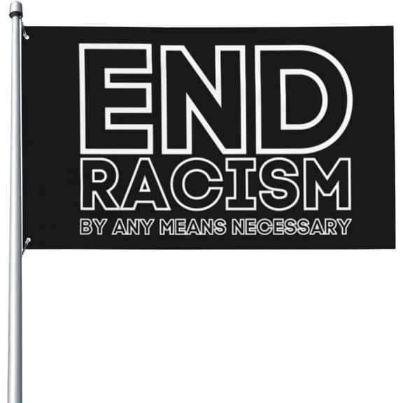 3x5 Make Racism Wrong Again Anti Racist Flag Blm Black Lives Matter Flag End Racism Anti Racist Flag No Flag Pole