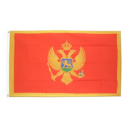 3x5 Montenegro Flag 3'x5' House Banner Grommets Fade Resistant Premium