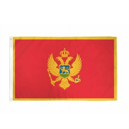 3x5 Montenegro Flag Country Banner New Indoor Outdoor 100D