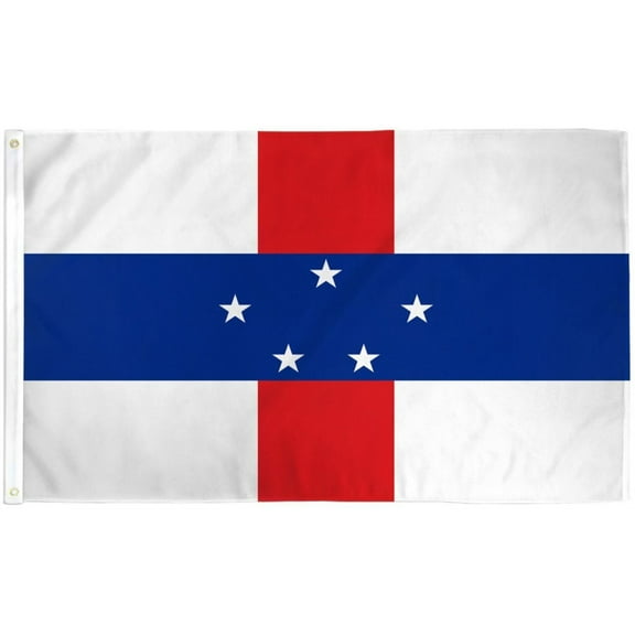 3x5 Netherlands Antilles Flag Dutch Country Banner Caribbean Island Pennent