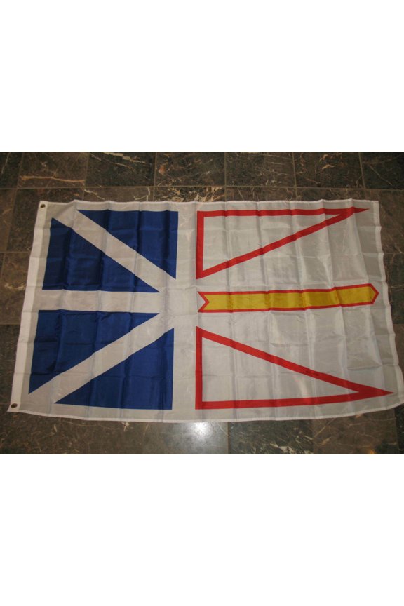 3x5 Newfoundland and Labrador Canadian Province Flag 3'x5' Banner Brass Grommets