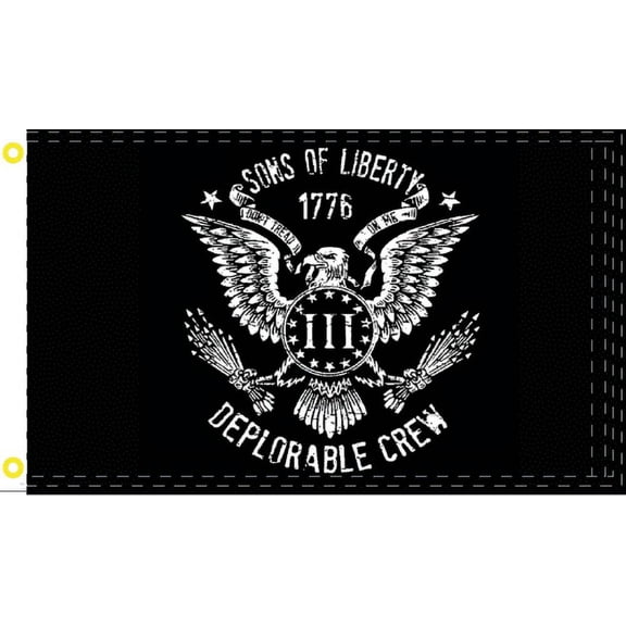 3x5 OLD USA AMERICAN ORIGINAL Flag SONS OF LIBERTY 1776 PRE US BETSY ROSS TX