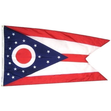 3x5' Ohio Heavy Weight Nylon Flag From All Star Flags