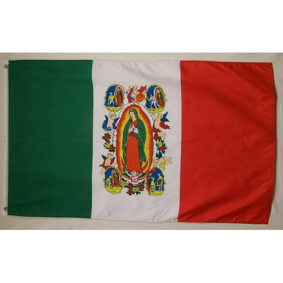 3x5 Our Lady Of Guadalupe Flag Virgin Mary Banner (VERSION 1)
