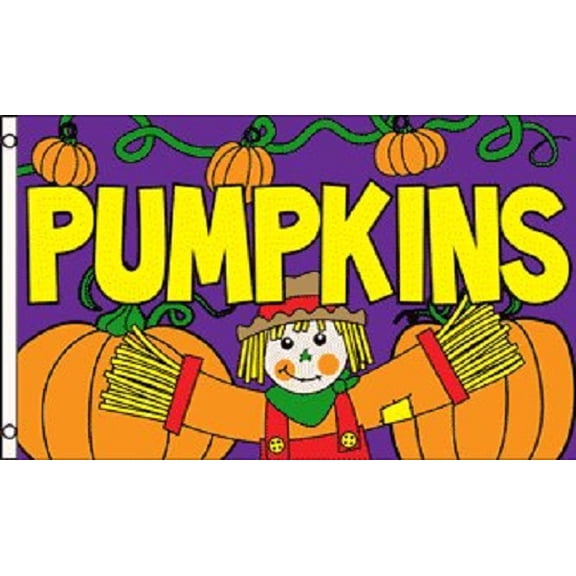 3x5 PUMPKINS For Sale Flag Halloween Pumpkin Patch Advertising Banner Outdoor
