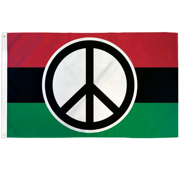 Peace (Pan-African) Flag 3x5ft Poly