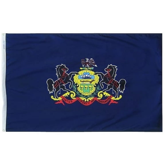 3x5' Pennsylvania Heavy Weight Nylon Flag From All Star Flags