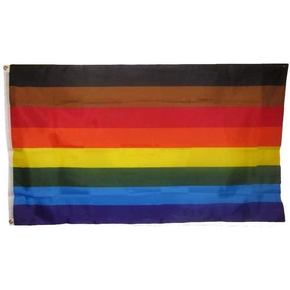 3x5 Philly Rainbow Super Polyester Flag