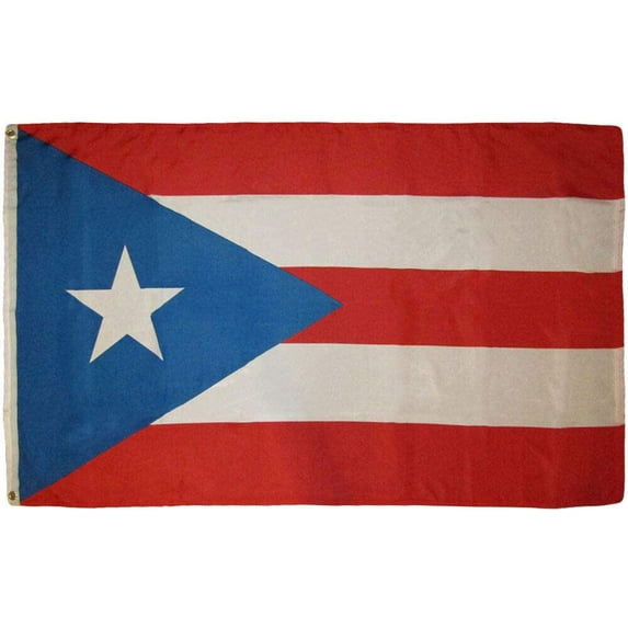 3x5 Puerto Rico Rican Light Blue Rough Tex Polyester Flag