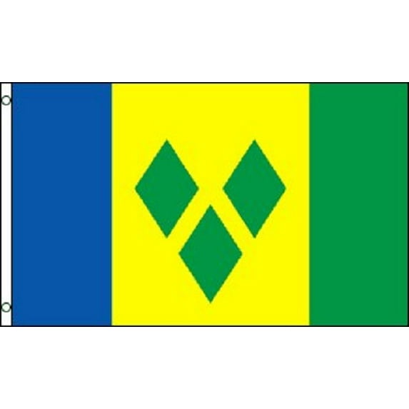 3x5 Saint Vincent and the Grenadines Flag Caribbean Island Banner Country St
