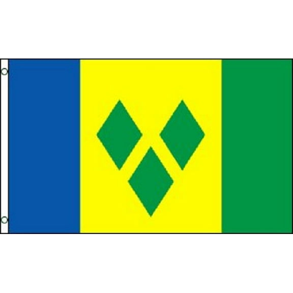 3x5 Saint Vincent and the Grenadines Flag Caribbean Island Banner Country St