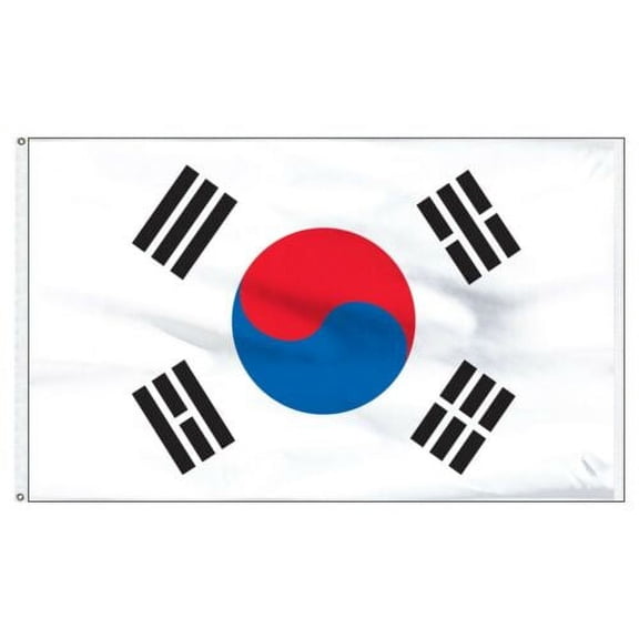 3x5 South Korea Flag Korean Banner Country Indoor Outdoor Pennant New Huge