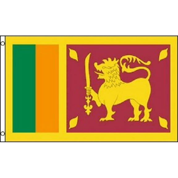 3x5 Sri Lanka Flag Republic Banner Ceylon Pennant