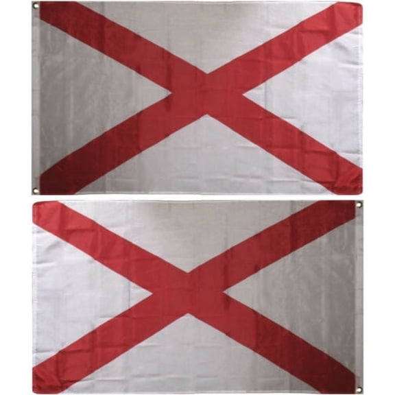 3x5 State of Alabama Flag 3'x5' House Banner Super Polyester Grommets premium