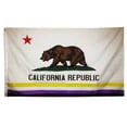 thumbnail image 1 of 3x5 State of California Non Binary Gay Pride Polyester Flag, 1 of 4