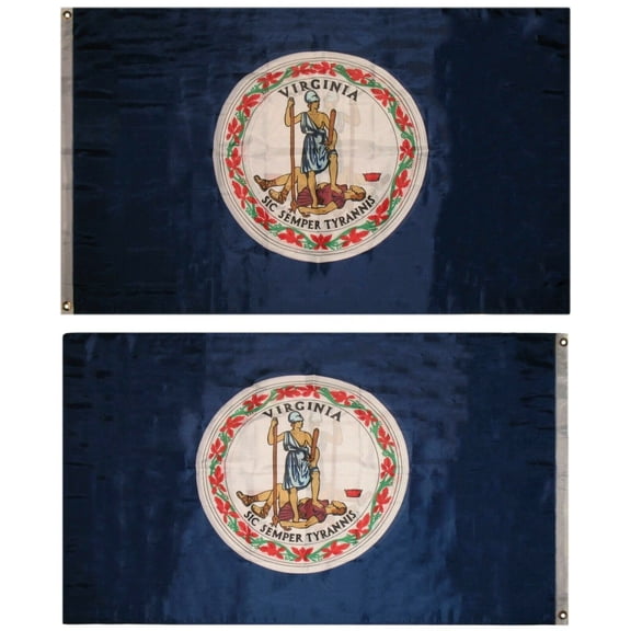 3x5 State of Virginia Flag 3'x5' Banner Super Polyester Premium Fade Resistant