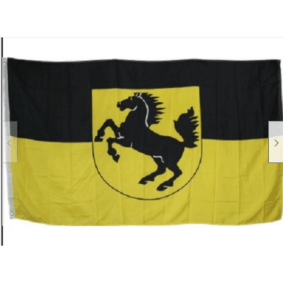 3x5 Stuttgart German Germany Rough Tex Knitted Flag 3'x5' Banner Brass Grommets