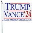 3x5 TRUMP Vance 2024 Garden Flag Trump Vance Flag Double Sided Outside
