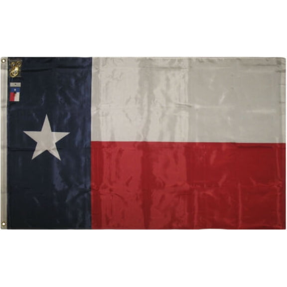 3x5 Texas 210D Nylon (Indoor/Outdoor) (Heavy Duty), Includes Clips & Pin