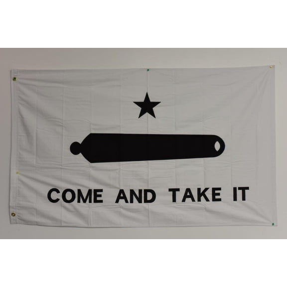 3x5 Texas Gonzales Gonzalez Embroidered Sewn Cotton Flags 100% USA Made Grommets