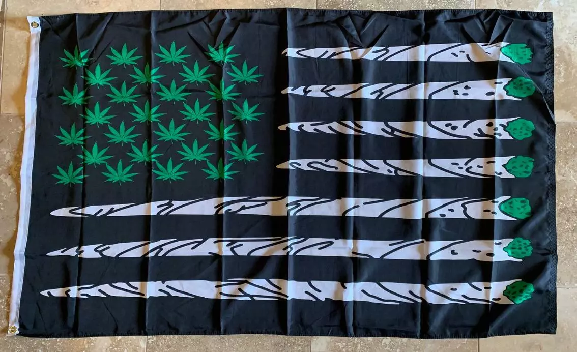 3x5 Rasta Weed Hemp Marijuana Flag 3'x5' Banner Brass Grommets 100D