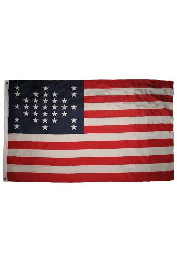 3x5 USA Ft Fort Sumter Flag Union Civil War 33 Star American Flag Banner 100D