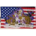 thumbnail image 2 of Trade Winds 3x5 FT USA Indian Horse Flag – Premium Polyester With Brass Grommets For Outdoor Display 2 of 3