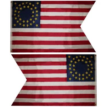 Trade Winds Union Cavalry Guidon Flag - 3x5 Nylon/Poly Blend, Printed, With Grommets