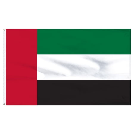 3x5 United Arab Emirates Dubai Flag 3'x5' House Banner Grommets PRINTED NYLON