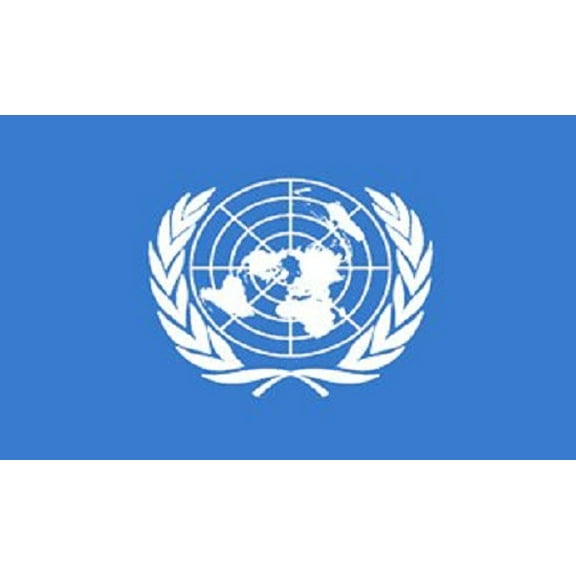 3x5 United Nations Flag UN Banner Pennant Indoor Outdoor New
