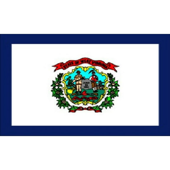 West Virginia Flag 3x5ft Poly