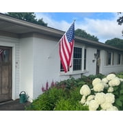3x5 Worry Free US Flag Super Set- includes pole, bracket and American Flag - Display the US Flag!