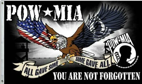 3x5FT Durable Flag POW-MIA You Are Not Forgotten Pow Mia Powmia ...