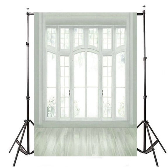 3x5FT European Window Floor White Art Photography Backdrop Studio Background
