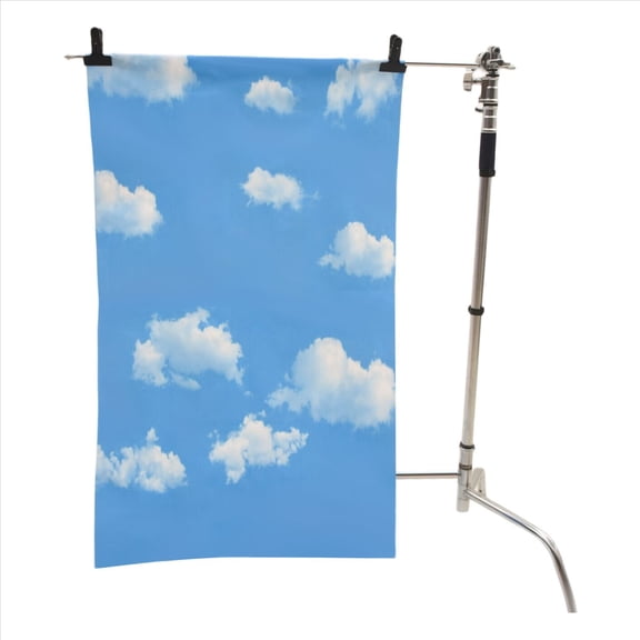 3x5ft Blue White Cloud Photography Backdrop Screen Background Studio Props