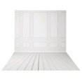 thumbnail image 1 of 3x5ft Vinyl Photography backdrops White Brick Wall wood floor wedding background for photo, 1 of 4