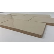 3x6" Handmade Look Subway Tile for Bathroom and Kitchen Walls