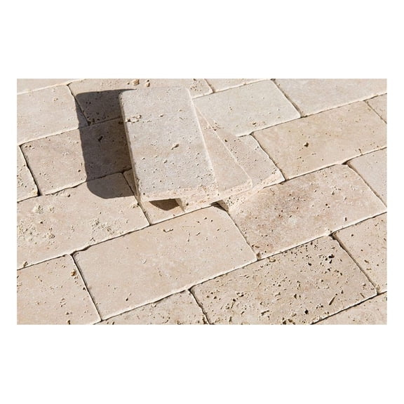 3x6 Light Travertine Tumbled Antiqued Wall Floor Natural Stone Tile (40)