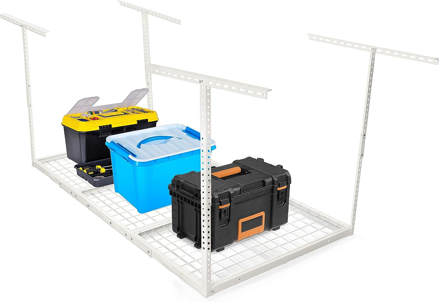 3x6 Overhead Garage Storage Rack Adjustable Ceiling Garage Organization