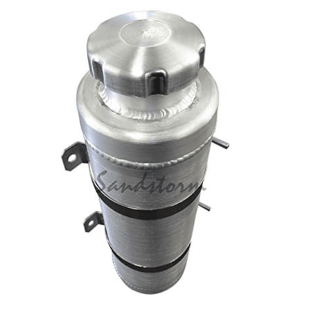 3x6 Vertical Spun Aluminum Gas Tank - .18 Gallon - 3/8 NPT
