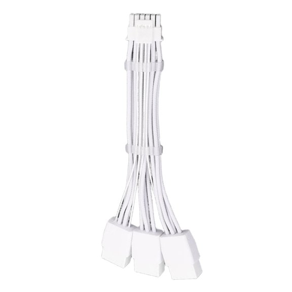 3x8pin 8PIN to 16Pin 12VHPWR GPU Power Sleeved Cable for Video Card Desktop Graphics Card Extension Power Supply Adapter