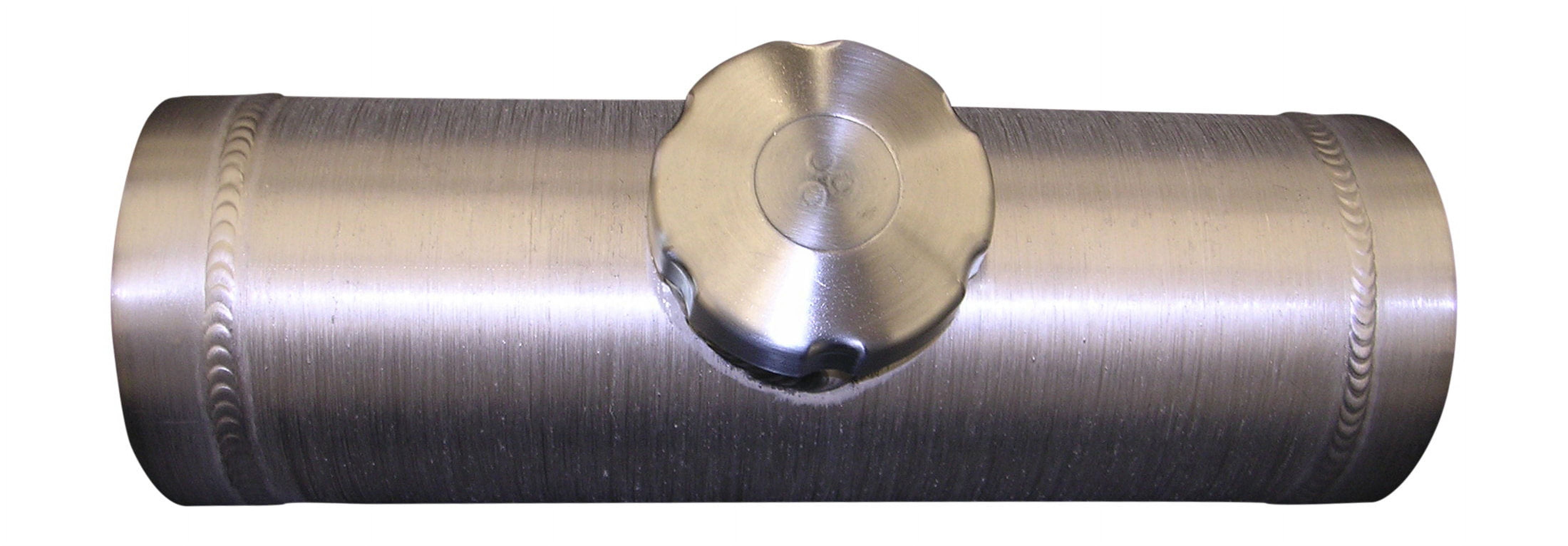 8" X 30" Spun Aluminum Fuel Tank – 6.25 Gallon Center Fill For Hot Rods & Off-Road