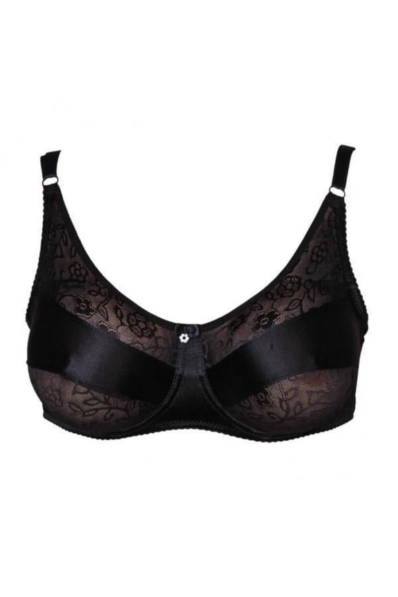 3xSpecial for Silicone Form False Mastectomy 36 Black